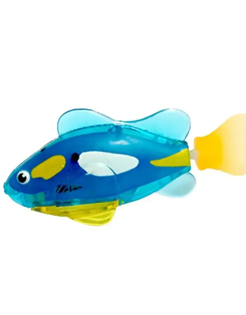 Load image into Gallery viewer, Cat Toys Interactive Robot Fish LED Lighted Water Activated Cat Electric Swimming Fish Toy Kitten Cat Fish Toy with LED Light
