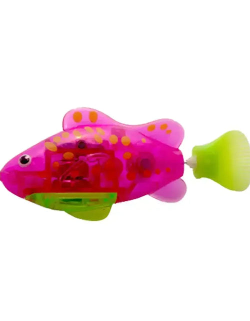 Load image into Gallery viewer, Cat Toys Interactive Robot Fish LED Lighted Water Activated Cat Electric Swimming Fish Toy Kitten Cat Fish Toy with LED Light
