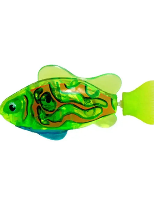 Load image into Gallery viewer, Cat Toys Interactive Robot Fish LED Lighted Water Activated Cat Electric Swimming Fish Toy Kitten Cat Fish Toy with LED Light
